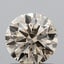 1.04 Ct. Light Brown Round Lab Grown Diamond
