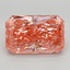 5.39 Ct. Fancy Vivid Pink Radiant Lab Grown Diamond