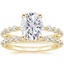 18KY Moissanite Marseille Diamond Bridal Set (1/2 ct. tw.), smalltop view