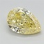 1.78 Ct. Fancy Intense Yellow Pear Lab Grown Diamond