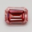 1.07 Ct. Fancy Intense Brownish Pink Emerald Lab Grown Diamond