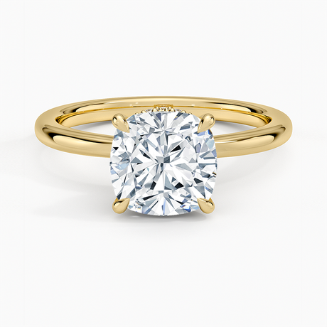 Hidden Heart Diamond Ring