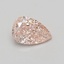1.05 Ct. Fancy Intense Pink Pear Lab Grown Diamond