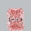 1.01 Ct. Fancy Vivid Pink Radiant Lab Grown Diamond