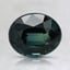 7.8x6.4mm Teal Oval Sapphire