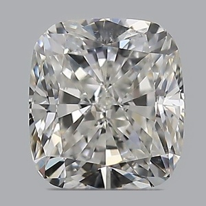 Cushion diamond — real photo