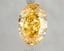 5.13 Ct. Fancy Vivid Yellow Oval Lab Grown Diamond