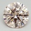 3.00 Ct. Fancy Pink Round Lab Grown Diamond