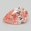 2.00 Ct. Fancy Intense Pink Pear Lab Grown Diamond