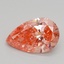 2.00 Ct. Fancy Vivid Pink Pear Lab Grown Diamond