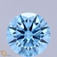 2.88 Ct. Fancy Vivid Blue Round Lab Grown Diamond