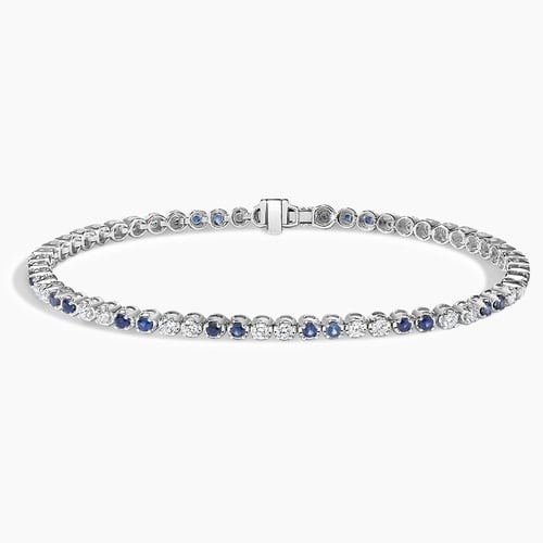 Luna Marina Bracelet in 18K White Gold