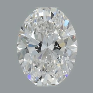 Oval diamond — real photo