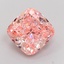 8.07 Ct. Fancy Intense Pink Cushion Lab Grown Diamond