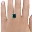 12x9.5mm Teal Cushion Tourmaline, smalladditional view 1