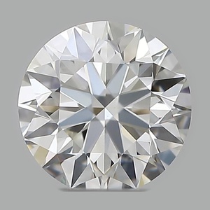 Round diamond — real photo
