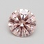 1.31 Ct. Fancy Intense Pink Round Lab Grown Diamond