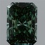 2.08 Ct. Fancy Vivid Green Radiant Lab Grown Diamond