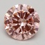 3.01 Ct. Fancy Intense Pink Round Lab Grown Diamond
