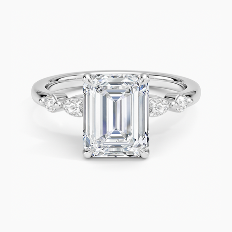 Marquise and Round Diamond Ring