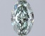 1.09 Ct. Fancy Intense  Green Oval Lab Grown Diamond