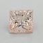 1.00 Ct. Fancy Intense Pink Princess Lab Grown Diamond