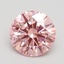 2.50 Ct. Fancy Intense Pink Round Lab Grown Diamond