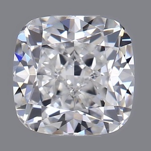 Cushion diamond — real photo