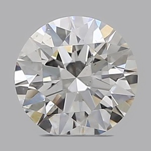 Round diamond — real photo