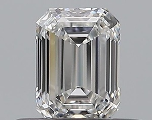 Emerald diamond — real photo