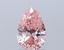1.01 Ct. Fancy Vivid Pink Pear Lab Grown Diamond