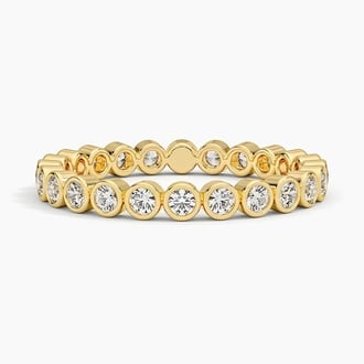 Bezel Round Eternity Diamond Ring (1/2 ct. tw.)