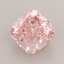 1.21 Ct. Fancy Vivid Pink Cushion Lab Grown Diamond