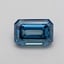 1.06 Ct. Fancy Vivid  Blue Emerald Lab Grown Diamond