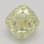1.02 Ct. Fancy Yellow Cushion Diamond