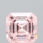 3.01 Ct. Fancy Intense Pink Asscher Lab Grown Diamond