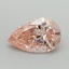 0.60 Ct. Fancy Intense Pink Pear Lab Grown Diamond
