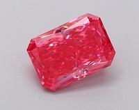 1.74 Ct. Fancy Intense Pink Radiant Lab Grown Diamond
