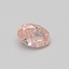 0.44 Ct. Fancy Vivid Pink Oval Lab Grown Diamond