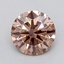 0.37 Ct. Fancy  Brown Round Lab Grown Diamond
