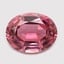 9.1x7.1mm Unheated Bi-Color  Oval   Tourmaline