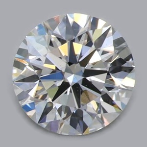 Round diamond — real photo
