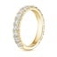 18K Yellow Gold Ellora Three-Quarter Coverage Diamond Ring (1 2/5 ct. tw.), smallside view