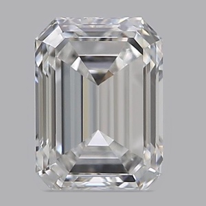 Emerald diamond — real photo