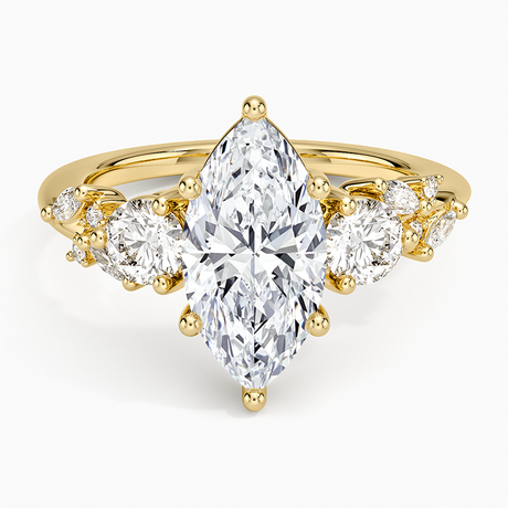 Three Stone Arden Diamond Ring