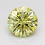 1.02 Ct. Fancy Light Yellow Round Lab Grown Diamond