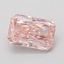 1.03 Ct. Fancy Intense Pink Radiant Lab Grown Diamond