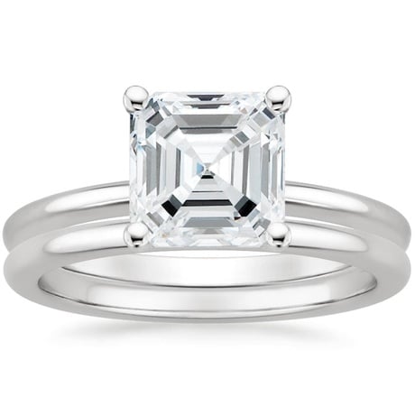 18K White Gold Perfect Fit Bridal Set