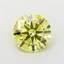 1.95 Ct. Fancy  Yellow Round Lab Grown Diamond