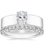18K White Gold Alden Diamond Ring with Sienna Diamond Ring (1/2 ct. tw.)